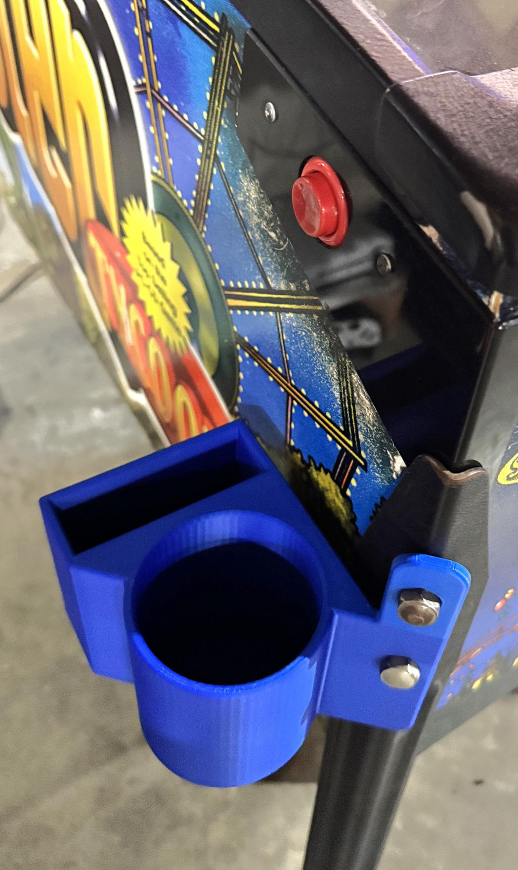 Pinball Drink & Phone Holder - Multiple Color Options, Universal Fit, Durable Design
