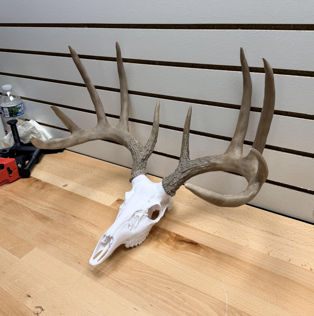 3D Printed Faux Deer Mount – Rustic Wall Decor