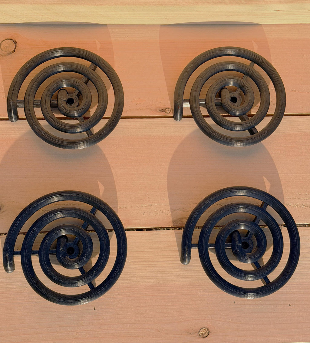 Mud Kitchen Electric Stove Burner and Knobs, Kids Pretend Play, Montessori Outdoor Play Accessories