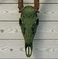 "Bliss" Graphic Antler Skull Mount