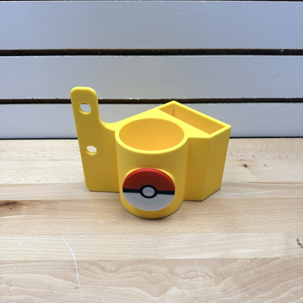 Sphere-Quest Cup Holder - Custom Side-Mount Drink Caddy for Modern Pinball Cabinets