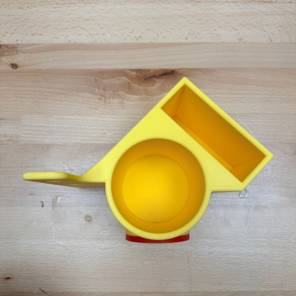 Sphere-Quest Cup Holder - Custom Side-Mount Drink Caddy for Modern Pinball Cabinets